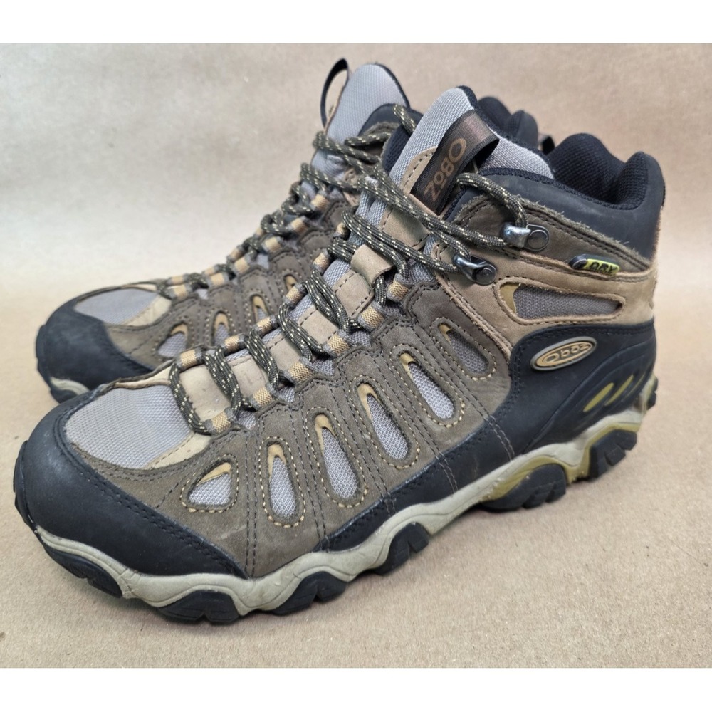 Oboz (Sz 8.5) Sawtooth X Mid B-DRY Hiking Boots, Men's Brown NO INSOLES